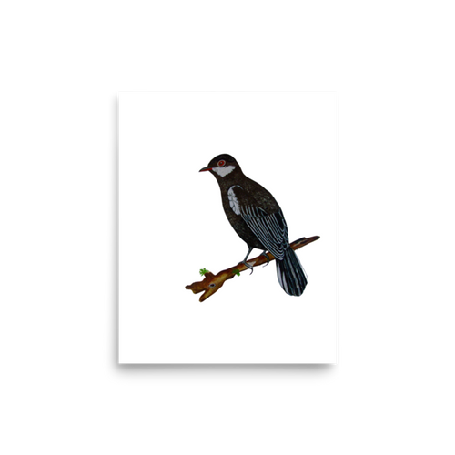 Black Solitaire art print